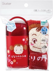 スケーター 【予約販売】抗菌ケース付おしぼり となりのトトロ／メイのお弁当