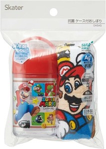 スケーター 【予約販売】抗菌ケース付おしぼり スーパーマリオ23