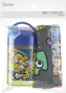 スケーター 【予約販売】抗菌ケース付おしぼり スプラトゥーン3