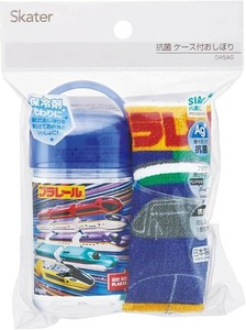 スケーター 【予約販売】抗菌ケース付おしぼり プラレール 25