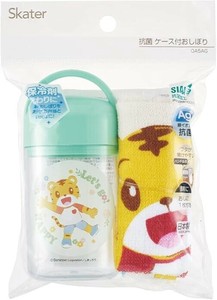 スケーター 【予約販売】抗菌ケース付おしぼり しまじろう23