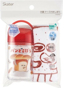 スケーター 【予約販売】抗菌ケース付おしぼり パンどろぼう