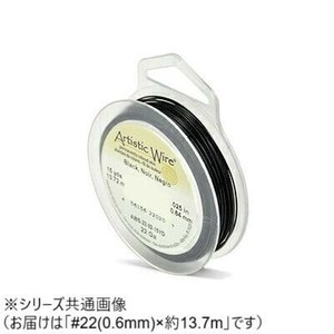 AW ワイヤー(オールドスプールス) ブラック22(0.6Φ) 22(0.64mm)約13.7m