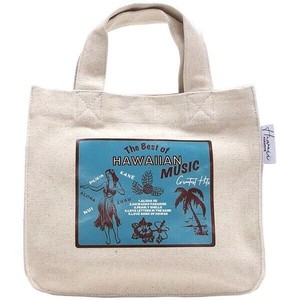 （取り寄せ品）ｺｯﾄﾝﾄｰﾄﾊﾞｯｸﾞ HAWAII S ﾅﾁｭﾗﾙ ﾌﾞﾙｰ