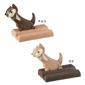 【携帯スタンド】カワウソカフェ ひょっこりカワウソスマホスタンド