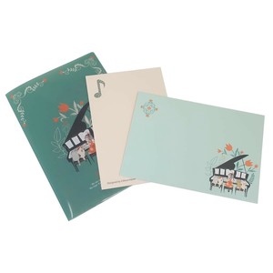 【レターセット】Happy Tone ファイル付レターセット ピアノソナタ