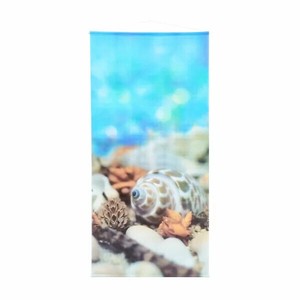 【夏】タペストリー　H180×W90cm　【貝殻】/店舗装飾・イベント用品