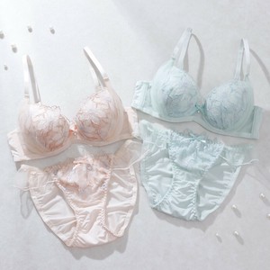 内衣套装 花朵 无缝内衣
