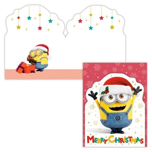 ミニオンズ ミニオン ボブ【クリスマスミニカード】