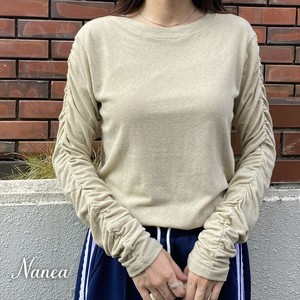 T-shirt Sleeve Shirring Cut-and-sew