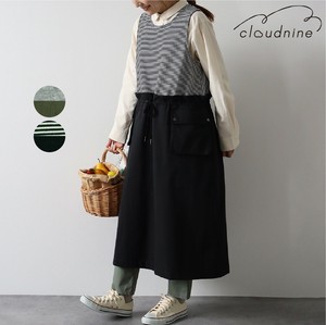Apron One-piece Apron Sleeveless Border