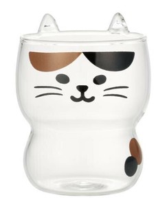 猫耳グラス ミケ GS-16144