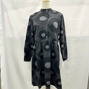 Casual Dress Floral Pattern Band Collar Switching [2025 NEW]