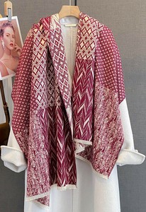 Thin Scarf Reversible Large Size Scarf