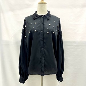 Button Shirt/Blouse Pearl Front Opening [2025 NEW]