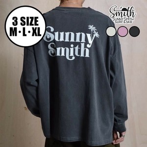 T 恤/上衣 刺绣 后背印花 SUNNY