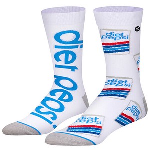 【ODD SOX（オッド ソックス）】クルー ソックス LARGE FEET DIET PEPSI SPLIT OS-SOC-M-37211MONCD