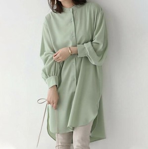 シャツ 長袖 ゆったり 無地 快適 レディース ファッション MBQ3451