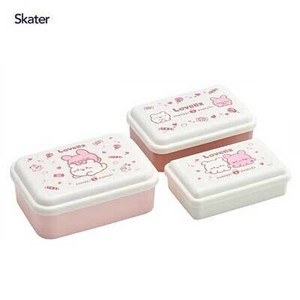 保存容器/储物袋 抗菌加工 Skater 3件每组