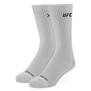 【ODD SOX（オッド ソックス）】クルー ソックス LARGE FEET UFC BASIX SILVER OS-SOC-M-22336UFCMC