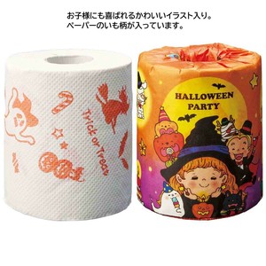 秋のイベント・ノベルティ　販促用品　ハロウィンパーティー　トイレットペーパー　100個