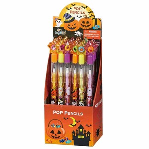 秋のイベント・ノベルティ　販促用品　ハロウィン　ロケットペンシル　24本