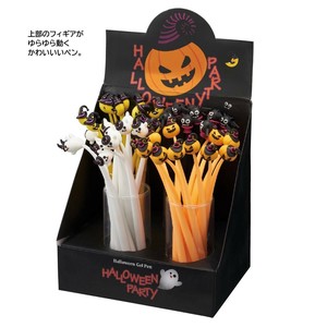 秋のイベント・ノベルティ　販促用品　ハロウィン　キャラクターペン　48本
