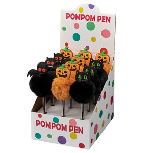 秋のイベント・ノベルティ　販促用品　ハロウィン　ポンポンペン　12本