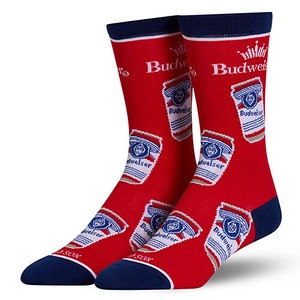 【ODD SOX（オッド ソックス）】クルー ソックス MEDIUM FEET BUDWEISER CANS OS-SOC-WM-40252WCNCF