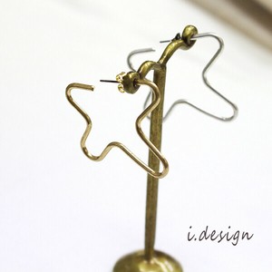 Pierced Earrings Titanium Post