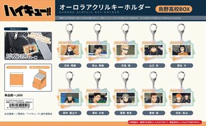 【予約品】ゴミ捨て場の決戦 オーロラアクリルキーホルダー 烏野高校BOX《 9/23(火) 予約〆切り》