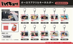 【予約品】ゴミ捨て場の決戦 オーロラアクリルキーホルダー 音駒高校BOX《 9/23(火) 予約〆切り》