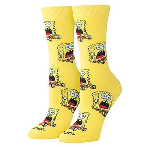 【ODD SOX（オッド ソックス）】クルー ソックス MEDIUM FEET SURPRISED BOB OS-SOC-WM-30337WCNCD