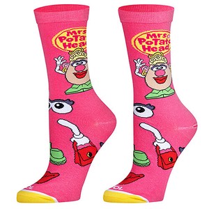 【ODD SOX（オッド ソックス）】クルー ソックス MEDIUM FEET MRS. POTATO HEAD OS-SOC-WM-36637WCNCF