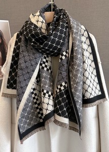 Thin Scarf Reversible Large Size Scarf