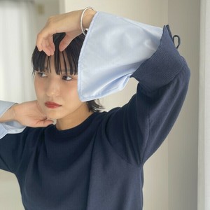 毛衣/针织衫 荷叶边 女士 轻薄