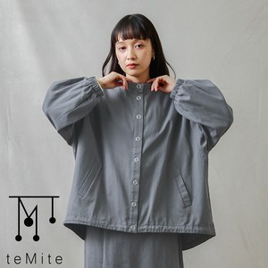 短款夹克 斜纹 新商品 高领 束腰夹克