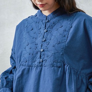 Button Shirt/Blouse Design High-Neck