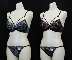 カジュアルブラショー　＜花柄チュールレース＆テープ＞　9月新商品
