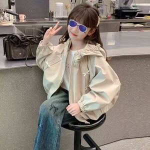 コート 春秋 長袖 フード付き カジュアル 無地 快適 子供 ファッション MBQ3484
