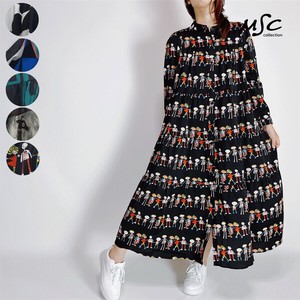 Button Shirt/Blouse Front Opening Tiered