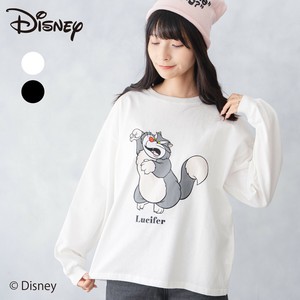 T 恤/上衣 针织衫 长袖 灰姑娘 迪士尼 长T恤 Disney迪士尼