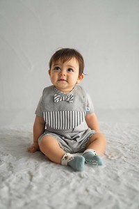Babies Accessories Polar Bear Stripe Socks Switching Made in Japan