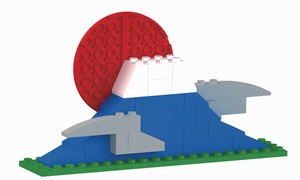 【ブロック】S BLOCK JAPAN シリーズ富士山