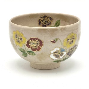 清水烧 京烧 日本茶杯 手绘 日式餐具 抹茶碗 日本制造