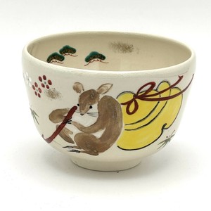 清水烧 京烧 日本茶杯 手绘 日式餐具 抹茶碗 日本制造