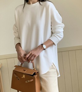 T-shirt Asymmetrical Round-hem Cut-and-sew [A/W NEW]
