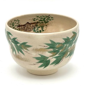 清水烧 京烧 日本茶杯 手绘 日式餐具 抹茶碗 日本制造