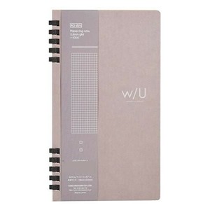 ナカバヤシ　FSC-MX/WU/A5スリム/ペーパーリング/ブラウン　COC-WU-SA501-6