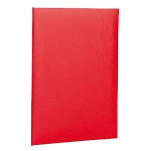 ナカバヤシ　証書ファイルレザ-/B5/赤　FSL-B5R